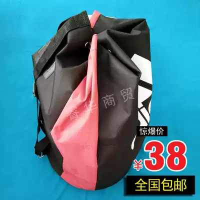  Thickened Taekwondo five-piece protective gear bag Sanda bag carrying bag Dao bag Martial arts bag bundle mouth set