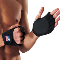 LP 750 fitness gloves half finger anti - slip sweat riding dumbbell equipment training gloves black 2 suits