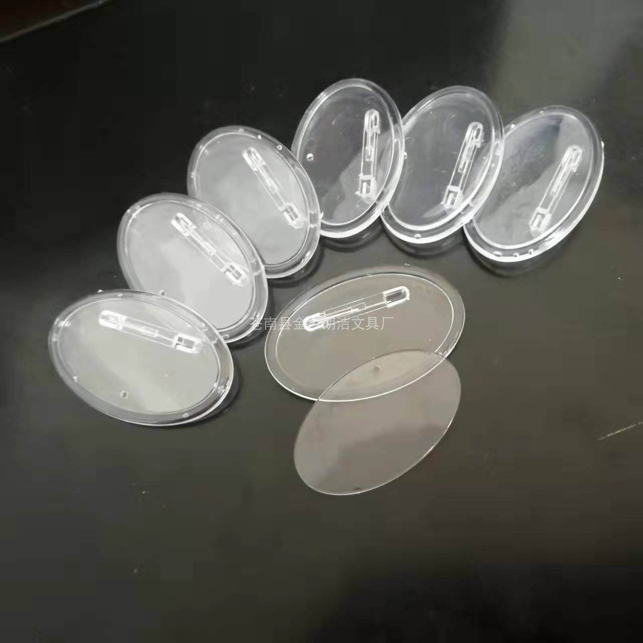Special price: crystal card Chest Card card Transparent Chest Card Transparent Chest Card (37 5 * 58mm) oval