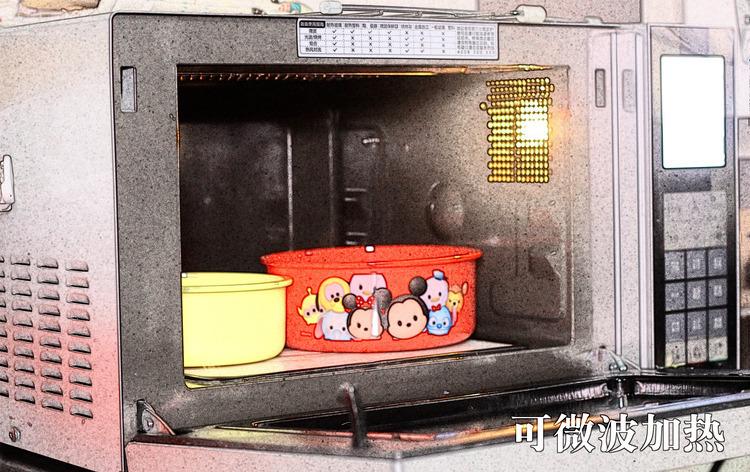 Bộ đếm chính hãng Disney TSUM TSUM có thể tháo rời hộp thép không gỉ 304 bằng lò vi sóng bát kín hai nhóm - Hộp cơm điện sưởi ấm mua hộp cơm cắm điện