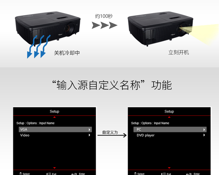 Máy chiếu Optoma Máy chiếu Optoma S341 HD không dây wifi thông minh Máy chiếu 3D Blu-ray 3D giảng dạy văn phòng hội thảo đào tạo giáo dục lớp học đầu tư trực tiếp vào ban ngày - Máy chiếu