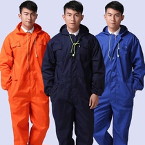 Factory protective clothing One-piece dustproof and anti-fouling clothing Spray painted auto repair protective clothing