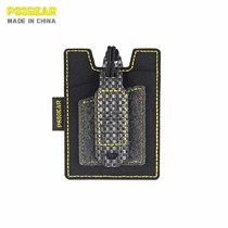 PSIGEAR 魔术贴臂章卡包 战术机能工具袋 进口激光切割Tegris板材