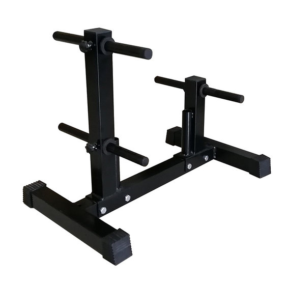 Household Bar Dumbbell Piece Storage Shelf Display Piece Large and Small Hole Piece Storage Placement Rod Room Rack Fitness Piece Changer