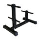 Household Bar Dumbbell Piece Storage Shelf Display Piece Large and Small Hole Piece Storage Placement Rod Room Rack Fitness Piece Changer