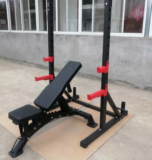 Multifunctional Dumbbell Household Adjustable Sit-Up Board Fitness Chair Bird Professional Bench Press Men's Bench Assistant