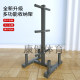 Household Bar Dumbbell Piece Storage Shelf Display Piece Large and Small Hole Piece Storage Placement Rod Room Rack Fitness Piece Changer