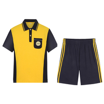 Manufacturer Direct sales Huizhou school uniforms Whirlpool Elementary School Students Pure Cotton Summer Clothing School Uniform Suit Huizhou Elementary School School Uniforms