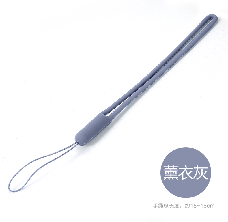 Điện thoại di động dây buộc lỏng silicone dây đeo tay Chuỗi điện thoại mềm U đĩa nước cốc dây buộc màu đàn hồi đoạn ngắn unisex - Phụ kiện điện thoại di động ốp lưng samsung