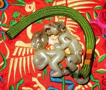 old jade distressed hand pieces car