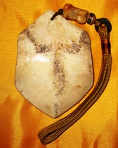 Sanjie brand old deer skull toe with bone Gabala old spirit bone with beads