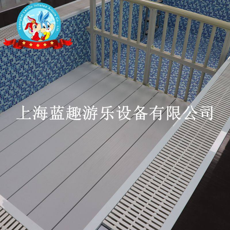 Removable swimming pool cushion floor full-laid floor pool bottom heightening plate training cushion high stool caisson plate swimming pool guardrails