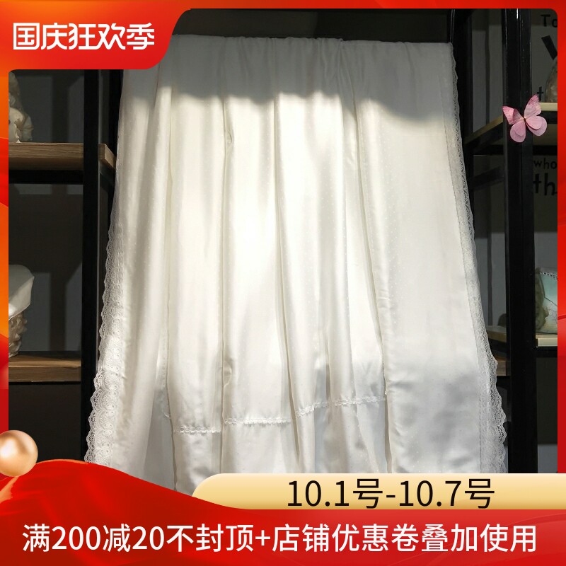 High-end 100% mulberry silk summer cool quilt is air-conditioned by lyocell jacquard double-sided Tencel washable summer quilt white