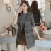 Micro fat mùa thu mới của phụ nữ Phiên bản Hàn Quốc của bộ vest vest nữ dài XL áo mùa xuân và mùa thu là vest nữ áo voan hoa Mùa xuân