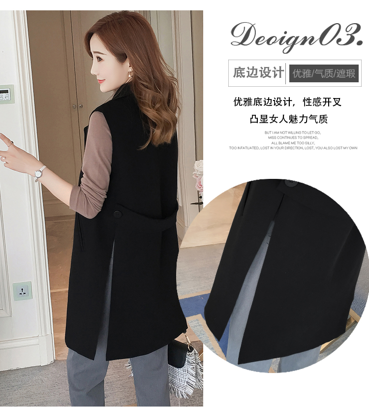 Fat MM mùa thu mới của phụ nữ Phiên bản Hàn Quốc của bộ vest vest nữ dài phần XL mùa xuân và áo khoác mùa thu mỏng Nhật Bản áo sơ mi nữ kiểu hàn quốc