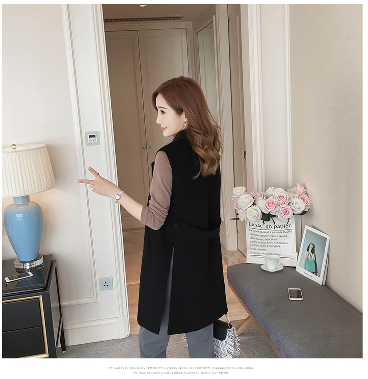 Fat MM mùa thu mới của phụ nữ Phiên bản Hàn Quốc của bộ vest vest nữ dài phần XL mùa xuân và áo khoác mùa thu mỏng Nhật Bản áo sơ mi nữ kiểu hàn quốc