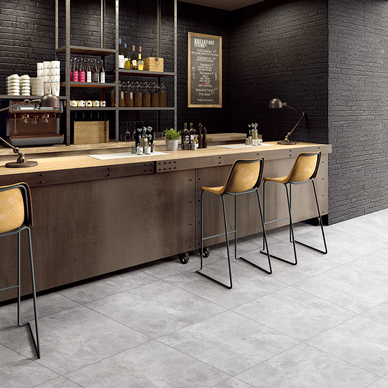 Brief CEMENT GREY IMITATION ANCIENT BRICK BATHROOM PURE GREY KITCHEN WALL BRICK DRESSING ROOM DINING ROOM HOTEL STORE ANTI-SLIP TILE