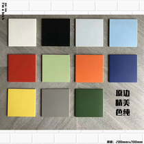 Macaron color bricks kitchen bathroom blue floor tiles color tiles kindergarten tail goods playground solid color wall tiles