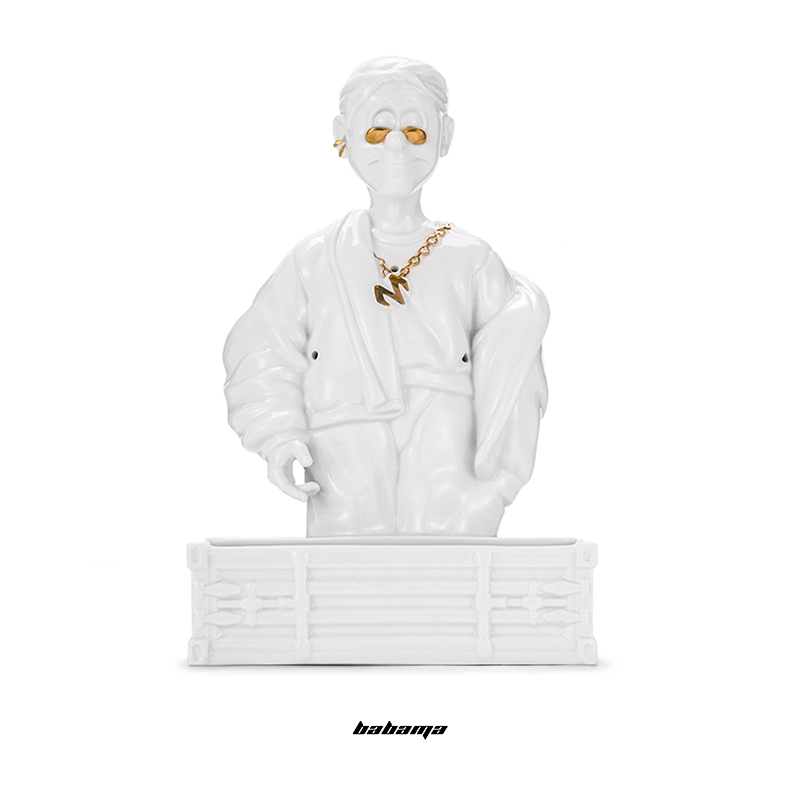 BABAMA co-trendy partner fourtry the same old man incense burner ornaments creative gifts to give boyfriend