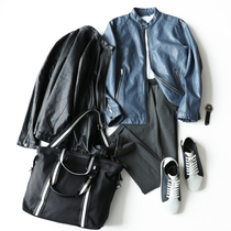 Bull Stock Detachable Down Liner Autumn Winter Mens Business Casual Locomotive Standout Collar Leather Jacket Jacket 5943