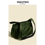 DSGUTWO 新款防水轻量尼龙大容量运动折叠单肩户外男女斜跨包潮