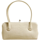 DSGUTWO Сумка на одно плечо, французский стиль, изысканный стиль, крокодиловый принт, коллекция 2022, из натуральной кожи