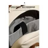 DSGUTWO Кожаная вместительная и большая сумка через плечо, школьный рюкзак, ноутбук, воловья кожа