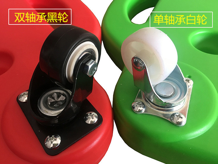 xe điện đứng 2 bánh Thiết bị đào tạo cảm giác Xe tay ga trẻ em bốn bánh cân bằng nhựa dày vuông nhỏ trượt ván leo núi Phục hồi chức năng - Smart Scooter xe thăng bằng freya