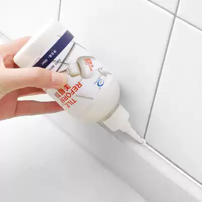 Ceramic tile sewing agent, glue caulking agent, filling floor tile gap, special waterproof and mildew proof White caulking agent for kitchen dressing room