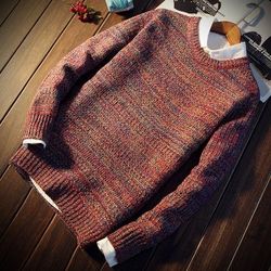 Men's Sweater boys knitted sweater man casual tops men's sweater