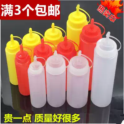Soy sauce squeeze sauce bottle salad dressing squeeze bottle jam jar vinegar jiang liao ping squeeze bottle ketchup jiang zhi ping