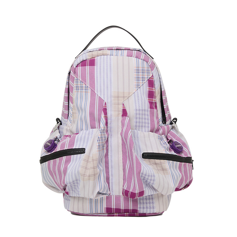 Offwinter Space Series Rocket Bag Plaid Backpack Casual Daily Commuting Student Party Backpack Offwinter Space Series Rocket Bag Plaid Backpack Casual Daily Commuting Student Party Backpack