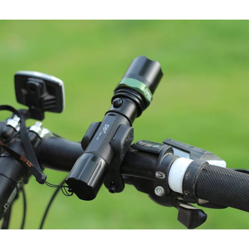 Multi-purpose light stand bicycle flashlight bracket headlight stand fixed light clip bike clip mountain bike riding equipment accessories