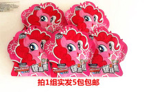 5 Pack Super Cute Pony Pony Amanda Strawberry Flavor Jump Sugar POPPING CANDY * 5