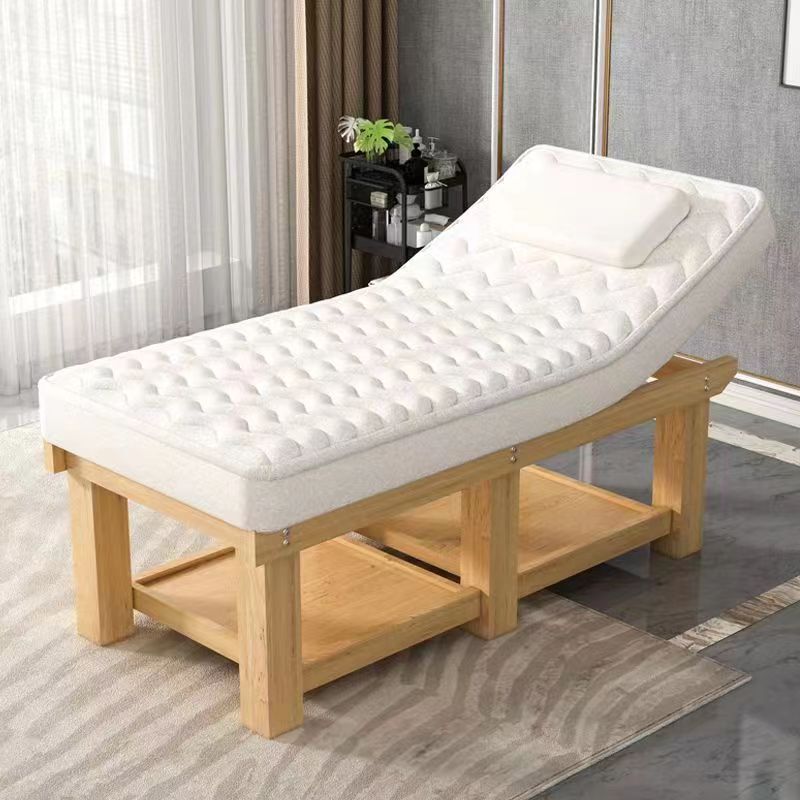 Latex Beauty Bed, Massage Bed for Beauty Salons, Massage Bed with Holes, Body Tattoo and Therapy Bed, Japanese-Style Manicure Bed
