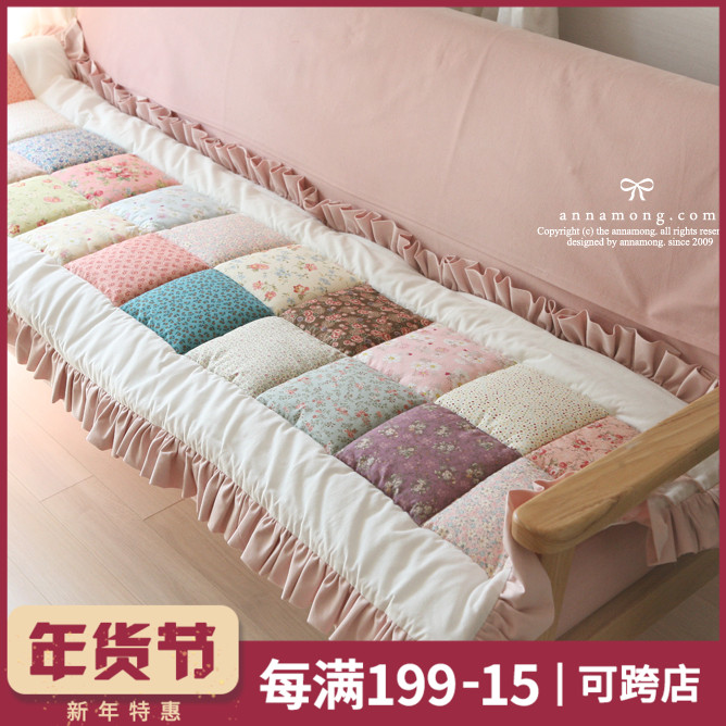 Craftsman custom ANNAMONG high grade handmade patchwork sofa cushion