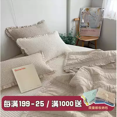 Super soft shop owner for self use ~ ASAROOM Korea 60 cotton air conditioning quilted bed sheet dual use