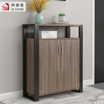 Nordic modern simple multifunctional economical storage large-capacity door hall door entrance living room home shoe cabinet