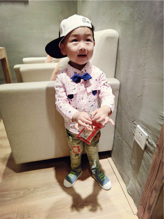 Chemise garcon à manche longue - Ref 2075779 Image 35