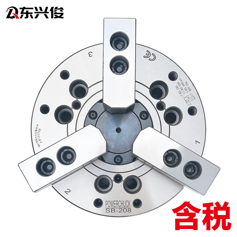 Hydraulic Chuck Two-Jaw Three-Jaw Hollow 6inch 8inch 10inch 12inch Four-Jaw Oil Cylinder Lathe Solid Hydraulic Chuck