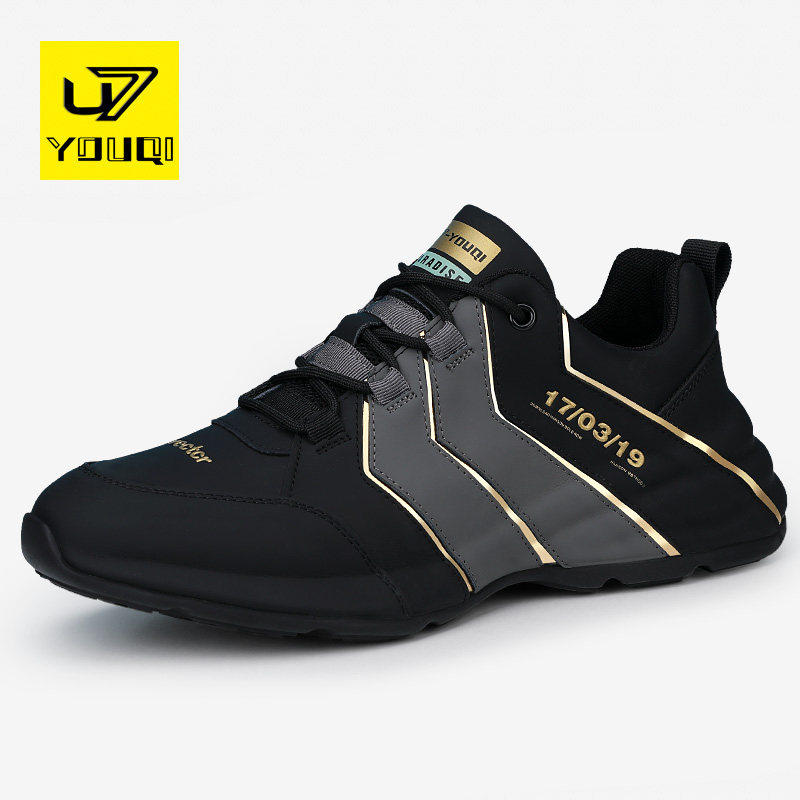 U7 brand men's shoes autumn trendy shoes 2022 new leather trend leather poncho sports shoes toe layer cowhide old shoes
