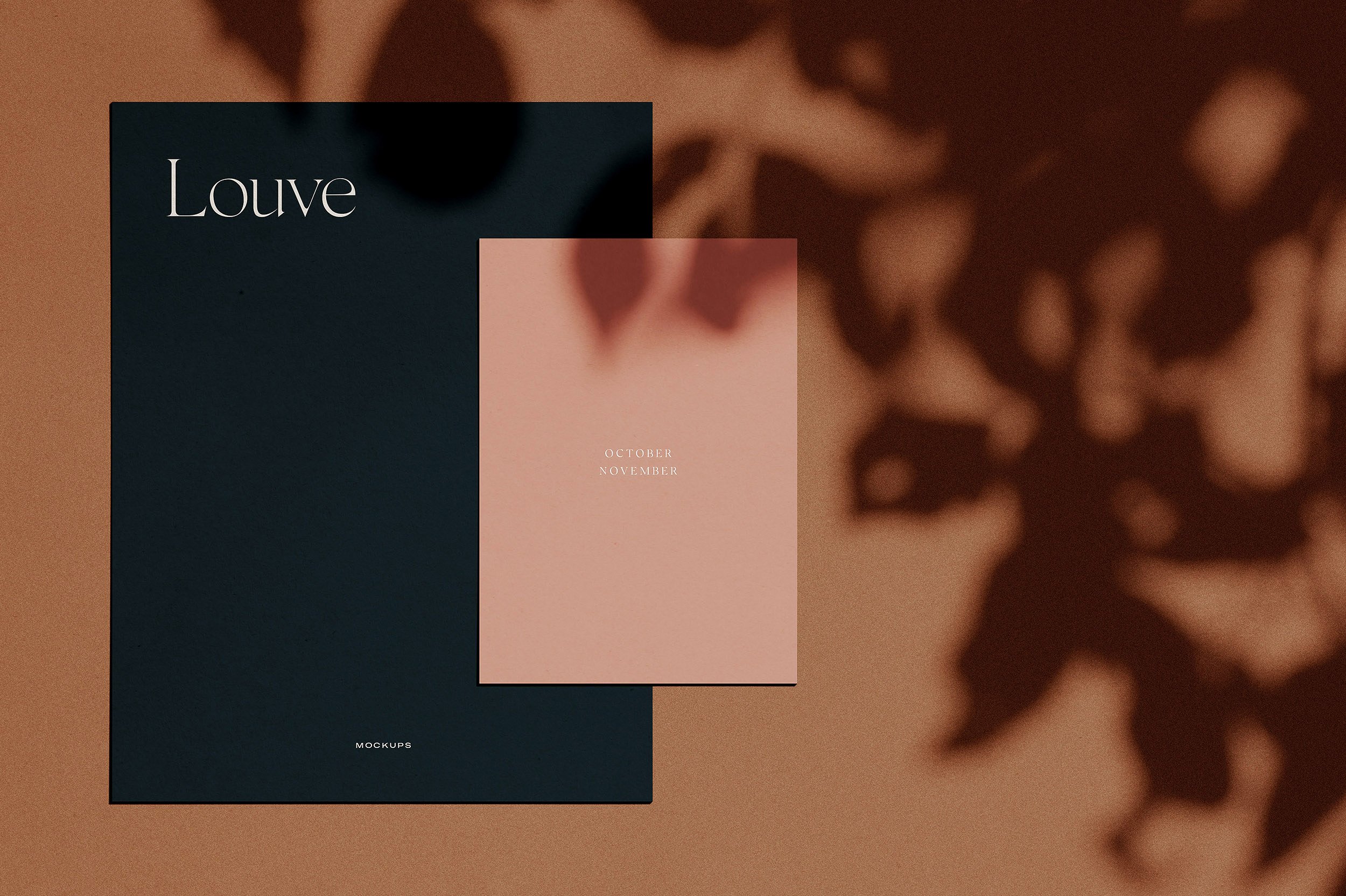 高品质的文具场景展示模型下载 Louve(Mockup Kit) Scene Creator [psd]变色鱼