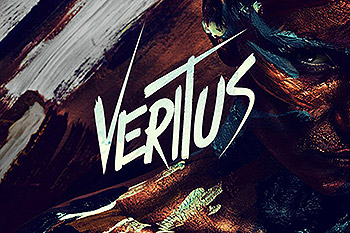 霸气的手写字体 Veritus – Brush Font