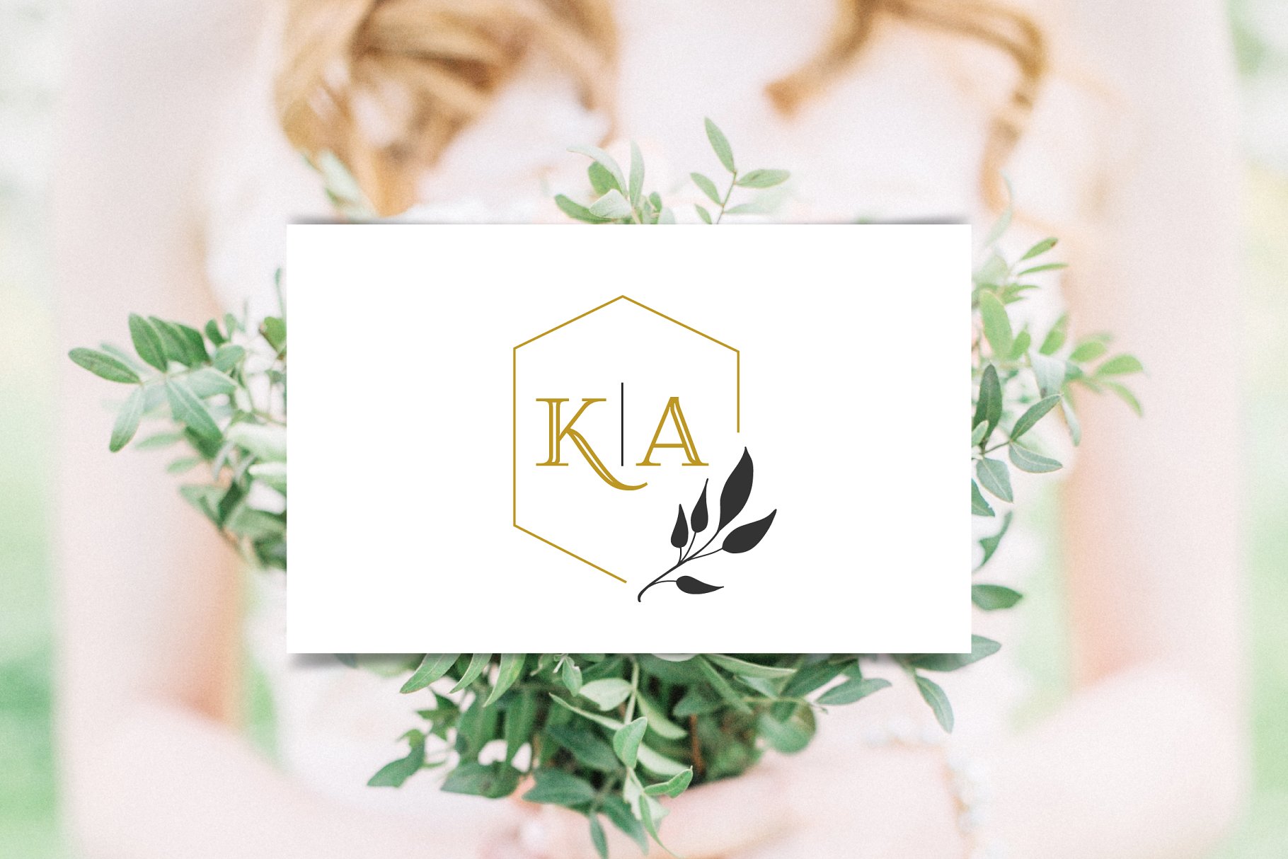 Logo设计婚庆品牌模板合集 Wedding logo boutique, premade logo设计素材模板