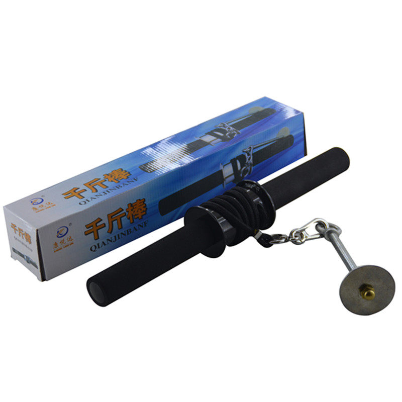 Forearm trainer 100kg stick small arm fitness machine Arm force roll wrist force exercise equipment Arm arm forearm muscle