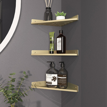 Free Punch Toilet Shelve Shelve Wall-mounted Bathroom Bathroom Bathroom Wash Terrace Bath Wall Triangle Containing Toilet