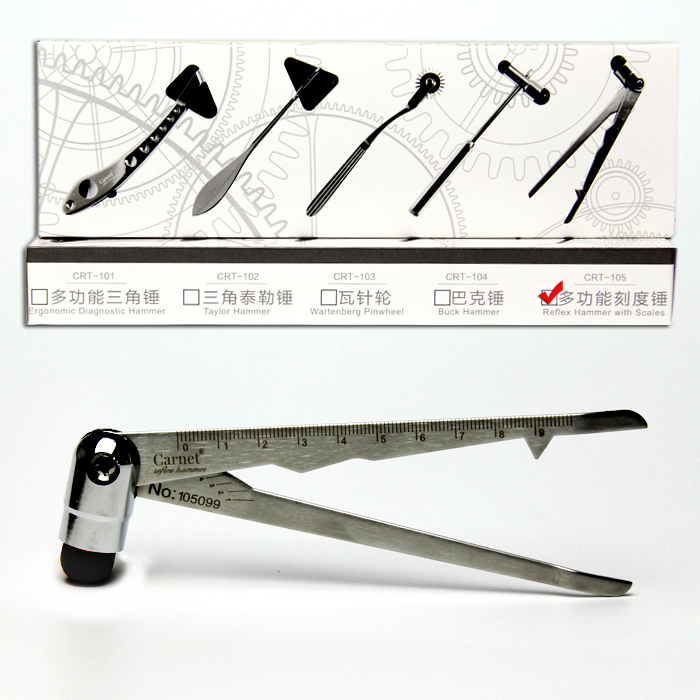 Karen Tekpercussion Hammer Triangle Hammer Nerve Reflex Hammer Nerve Check Multifunction