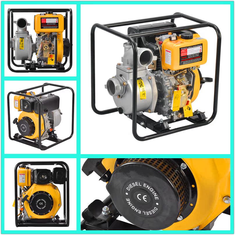 Ito power YT30DP portable 3 inch diesel engine water pump small pump emergency diesel pump