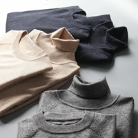 Phản hồi của khách hàng cũ để gửi chồng, cha, áo len pha trộn cashmere, băng đô, cổ cao mỏng, áo len, nam vest nam