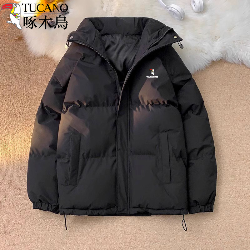 Woodpecker down Cotton Jacket for Women, New Winter Thickened Hooded Warm Coat for Petite Women, Unisex Cotton-Padded Jacket for Women Woodpecker down Cotton Jacket for Women, New Winter Thickened Hooded Warm Coat for Petite Women, Unisex Cotton-Padded Jacket for Women